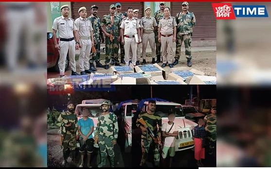 BSF M'laya Seized Phensedyl, Liquor and Sugar in Last 24 Hours on International Border