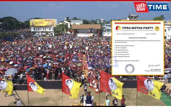 TIPRA Motha Constitutes 6-Member Central Working Committee