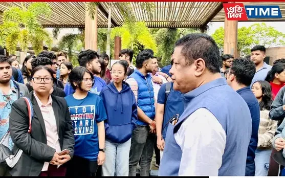 Assam Students Stranded In Flood-Hit Sikkim Arrive In Guwahati