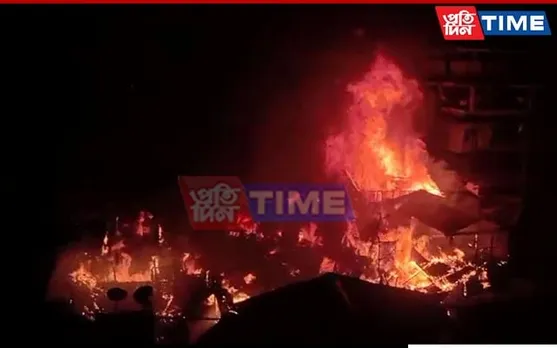Assam: Several Houses Gutted In 2 Fire Incidents Amid Lakshmi Puja Celebrations