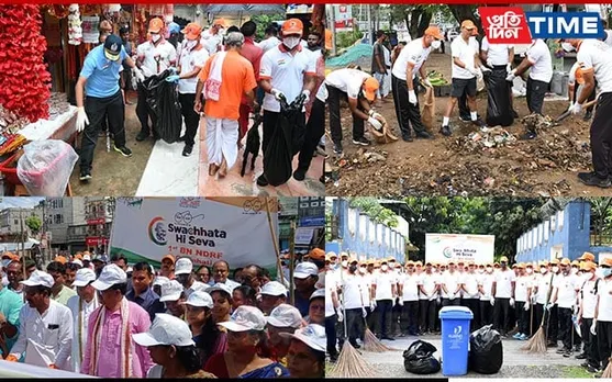 Swachhata Pakhwada-Swachhata Hi Seva 2023: Cleanliness Drive Organised by NDRF in Guwahati
