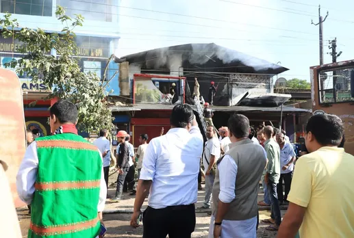 Dhemaji Fire: Ranoj Pegu Directs District Admin To Take Stock of Damage