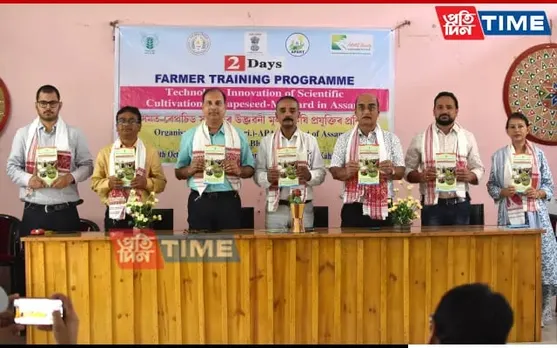 Assam: 2-Day Farmer Training Programs On Cultivation Of Rapeseed Mustard Held
