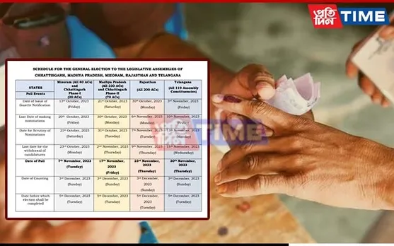 ECI Announces Polling Dates for Upcoming Assembly Election in 5 States | Deets Inside