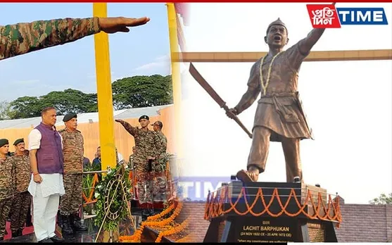Assam CM Inaugurates Statue of Bir Lachit Barphukan at Narangi Military Station