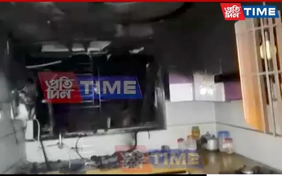 Fire Caused By Diwali Crackers Engulf Flat in Guwahati, None Injured