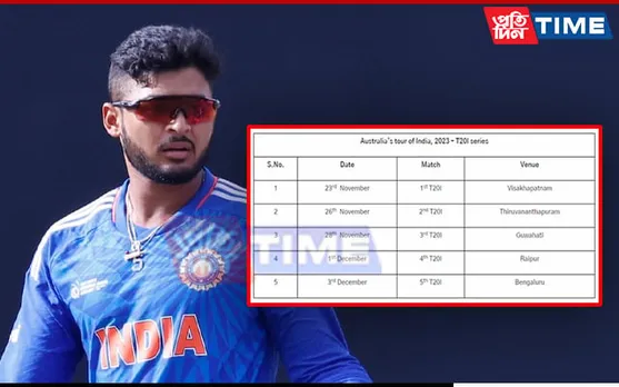 India’s Squad for T20I Series against Australia Announced, Assam’s Riyan Parag Left Out!