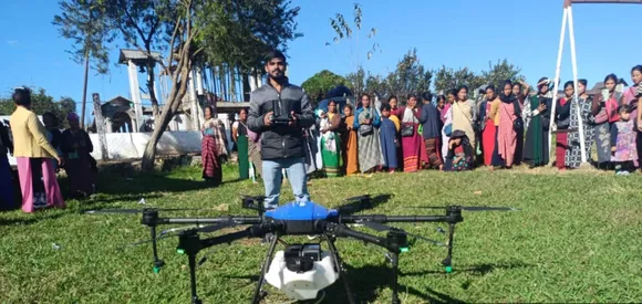 Drones Revolutionizing Agriculture: BVFCL's Sustainable Farming Initiatives in NE