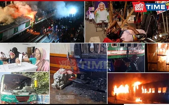 Death Toll Rises to 5 in Bangladesh Train Fire Amidst Election Tensions