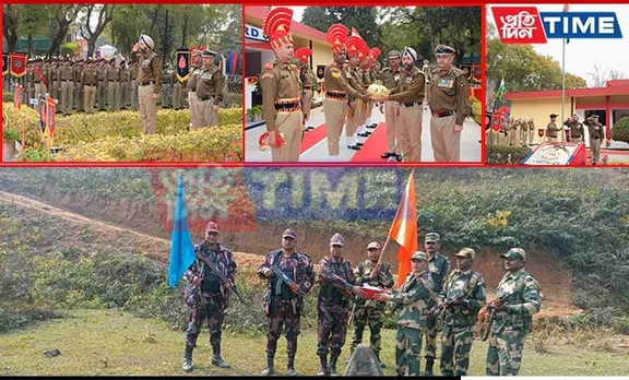 BSF Meghalaya Celebrates 75th Republic Day with Patriotic Fervor