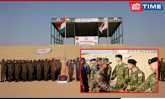 India-Japan Joint Military Drill Exercise Dharma Guardian Underway In Rajasthan