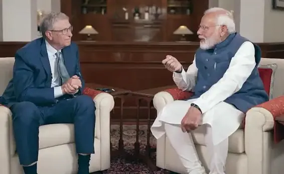 PM Modi & Bill Gates Discuss AI, Digital Infrastructure, Climate Efforts