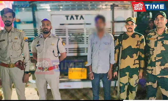 BSF M'laya Foils Sugar Smuggling Attempt; Seizes 25,000 Kgs of Contraband, Detains 2 