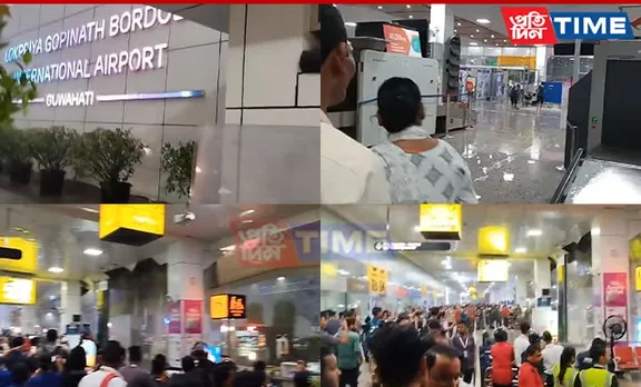Guwahati: Severe Flooding Ravages LGBI Airport, Travelers Stranded