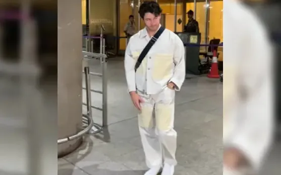 Nick Jonas Arrives In India, Spotted At Mumbai Airport