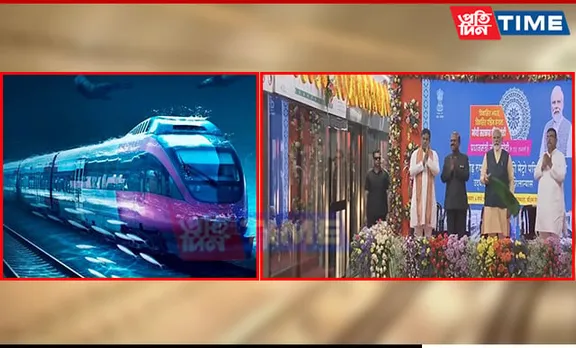 PM Modi Unveils India's First Underwater Metro Line in Kolkata