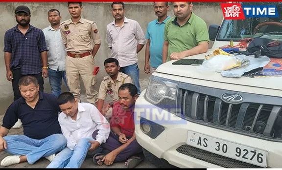 STF Assam Conducts Raid, Apprehends 3 with Suspected Heroin Worth Rs 10 Cr