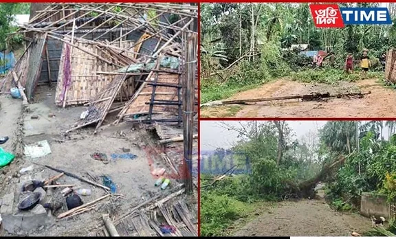 Deadly Storm Ravages Several Parts of Assam, 1 Dead in Sonari