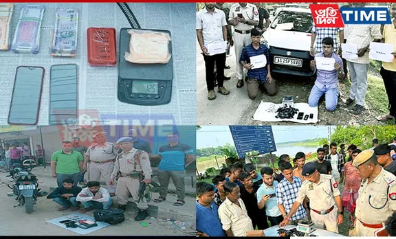 Huge Drug Bust in Hailakandi District: Police Seize 8,600 Yaba Tablets