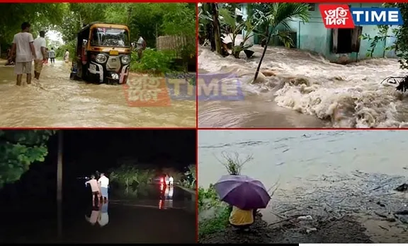 Cyclone Remal Ravages Barak Valley: Floods and Chaos in Badarpur and Beyond