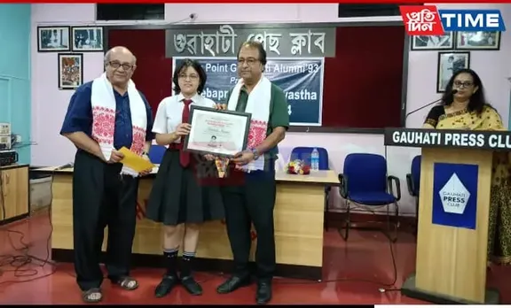 South Point School Student Bags Dr Debapratim Purkayastha Scholarship
