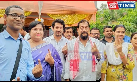 BJP MLA Atul Bora Casts Vote in Guwahati Despite Personal Beliefs