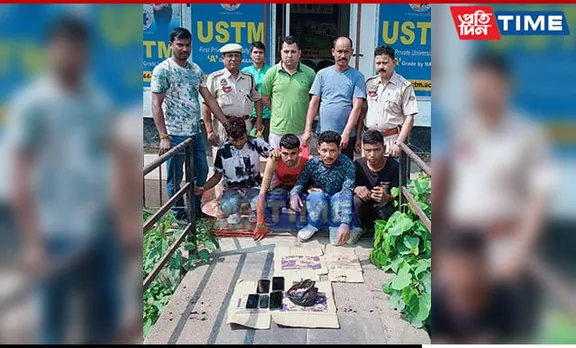 4 Drug Peddlers Apprehended During STF Raid in Guwahati's Khanapara