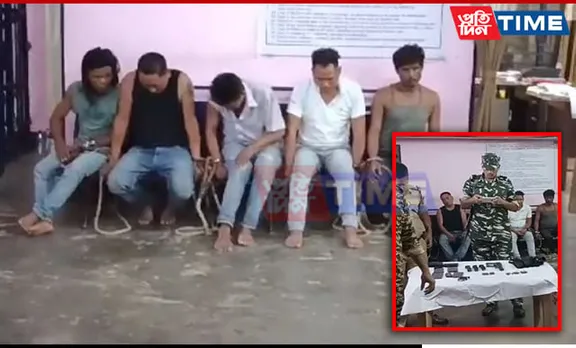 Assam: Huge Cache of Arms Seized, Five Arrested in Bokajan