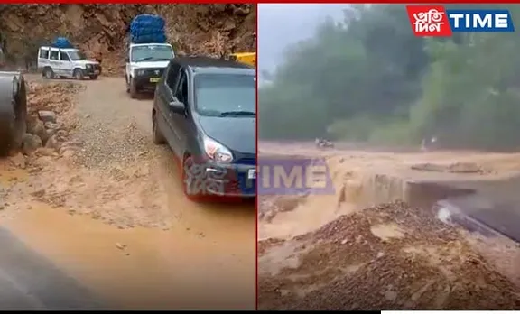 Vital NH-6 in Meghalaya Opens for Movement of Light Vehicles