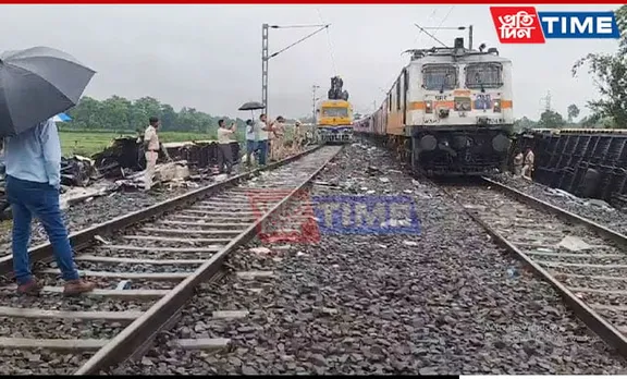 Train Services Resume on Accident-Affected Section in Katihar Division