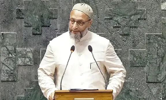 "Jai Telangana, Jai Palestine": AIMIM Chief Owaisi's Bizarre Oath Conclusion