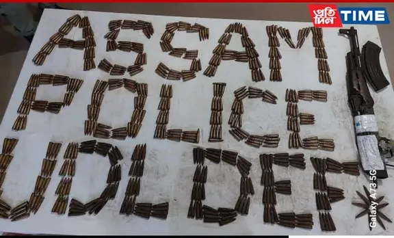 Assault Rifle, Huge Cache Of Live Ammo Seized In Assam's Udalguri