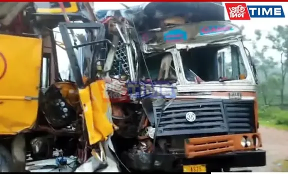 Assam: 13 Injured In Digarkhal Bus-Truck Accident