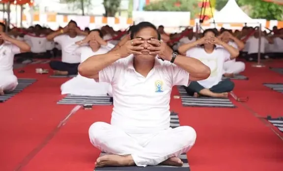 Assam CM Celebrates Yoga Day, Sits For Session In Tezpur