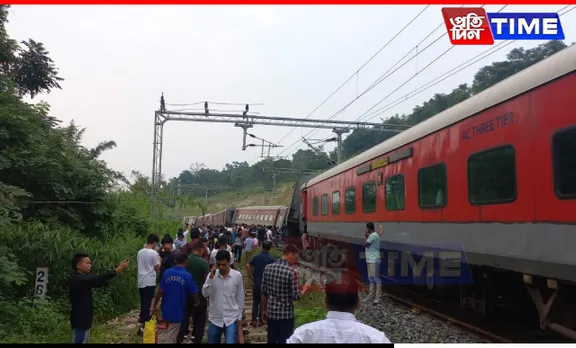 Assam: Passenger Train Derails in Dima Hasao