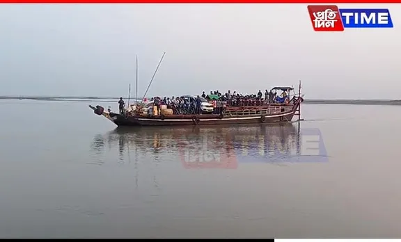 Brahmaputra’s Drying Waters Lead to Crisis in Ferry Services to Majuli