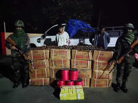 Massive Cache of War-Like Stores Seized in Mizoram; Two Arrested