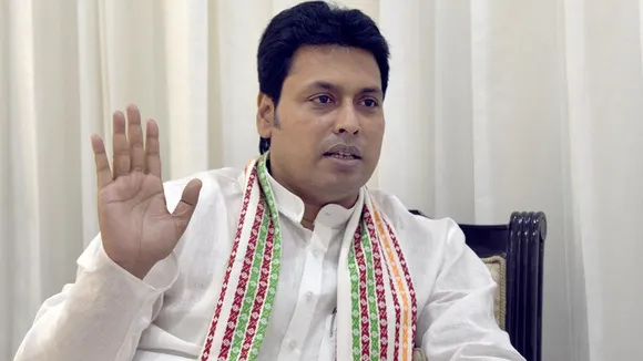 Tripura CM Alleges Media Of Spreading Fake News