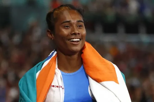 Hima wins, struggles with time
