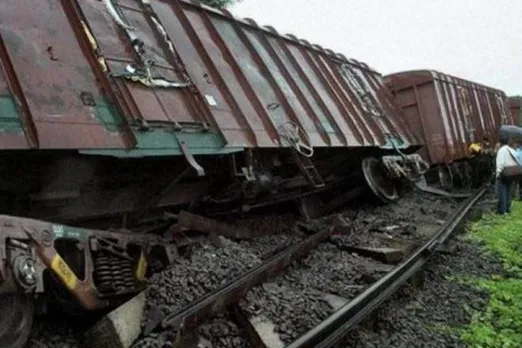 Goods train derails in Dima Hasao