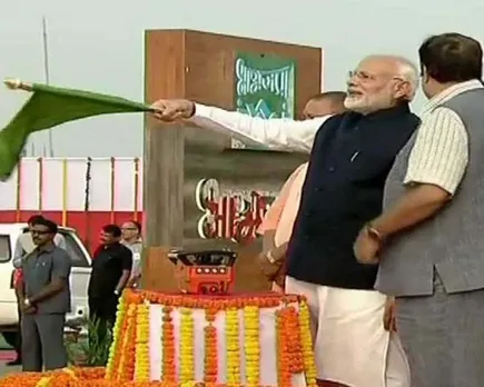 PM Modi inaugurates first multi-modal terminal on Ganga river