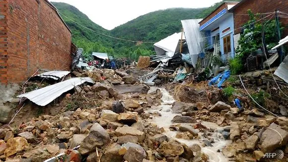 12 dead in Vietnam floods, landslides