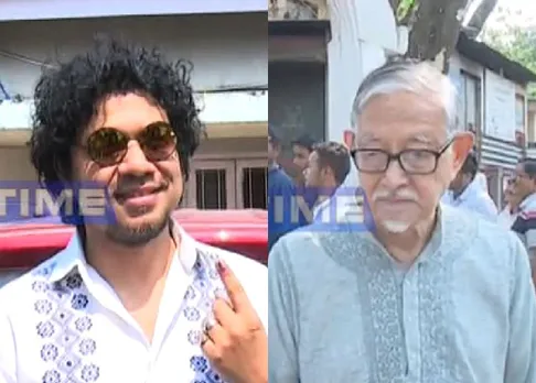 In Pics: Renowned personalities cast their votes