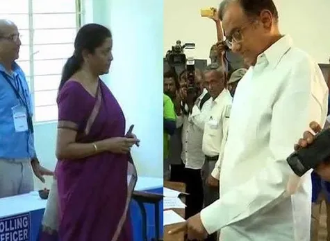 Phase-II: Leaders cast their votes