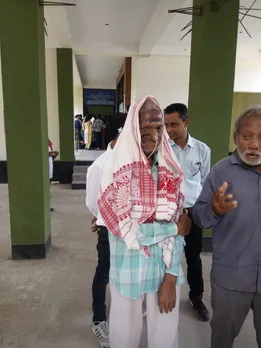 Cancer patient votes amidst all odds
