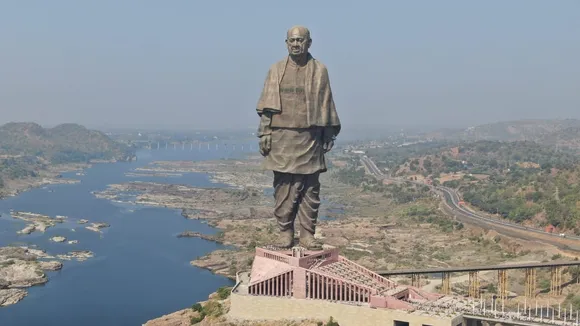 Rain Enters Statue Of Unity
