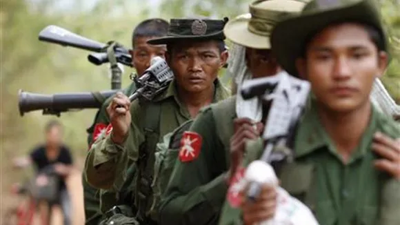 After heavy losses, Naga group in Myanmar dugs in