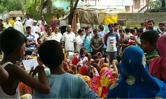 Flood Victims Stage Protest in Dhubri