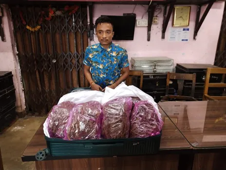 One arrested in Guwahati Railway Station; Ganja seized