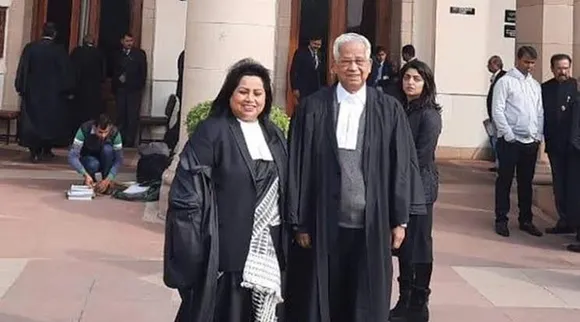 Tarun Gogoi Seen as Lawyer, Assists Chidambaram